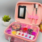 2 in 1 Makeup Kit Toy Complete Beauty Box for Kids Girls, Best Quality Gift for Baby Girls, Unicorn Safety Cosmetics Box